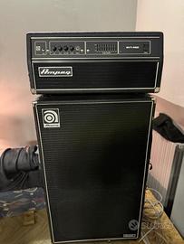 Testata Ampeg SVT-450H e Cassa Ampeg SVT-610HLF