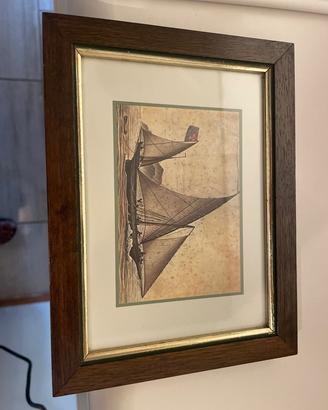 Stampa d'epoca nautica - Edizioni Beatrice d'Este
