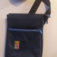 Borsa tracolla  blu Marina Militare