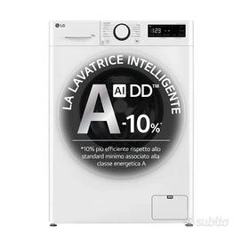 Lavatrice LG 10,5 Kg TurboWash AI DD Classe A
