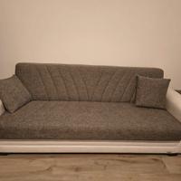 Divano Belloni Grigio 230cm + 2 cuscini