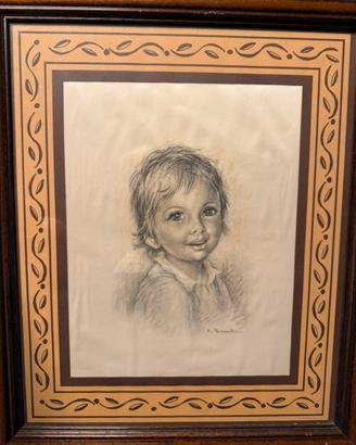 Giuseppe Tarantino - Ritratto di Bambino QUADRO