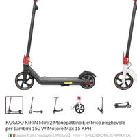 Monopattino kugoo kirin mini 2