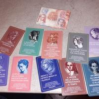 francobolli "la donna nell'arte"