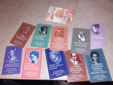 francobolli "la donna nell'arte"