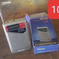 radiolina a batteria ricaricabile 