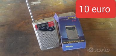 radiolina a batteria ricaricabile 