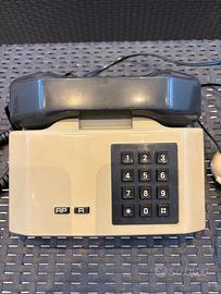 Telefono Italtel SIP Anni 1980 Tastierino Grigio