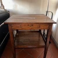 Comodino antico in legno massello fine 800