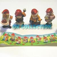 SERIE COMPLETA n° 8 SORPRESINE KINDER NANETTI 1992