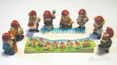 SERIE COMPLETA n° 8 SORPRESINE KINDER NANETTI 1992