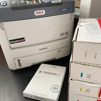 Oki C711WT + rip + toner. STAMPANTE NUOVA