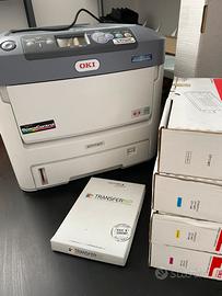 Oki C711WT + rip + toner. STAMPANTE NUOVA