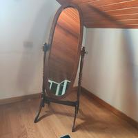 specchiera  ovale orientabile