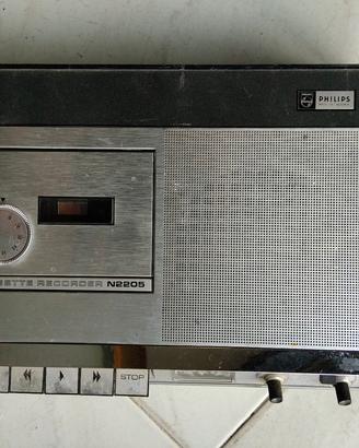 stereo cassette Philips vintage 