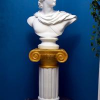 Busto romano con supporto