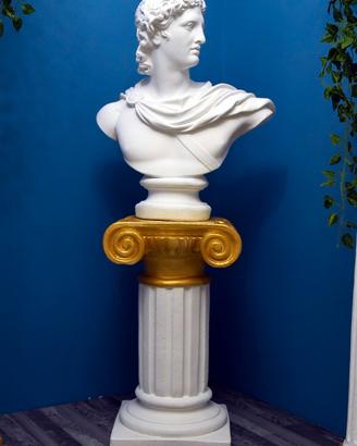 Busto romano con supporto