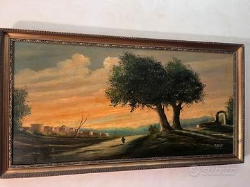 Dipinto su tela firmata P. Tudisco