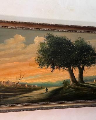Dipinto su tela firmata P. Tudisco