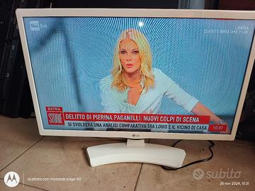 TV lg dvbt2 bianco 24 pollici 