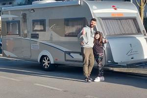Roulotte/Caravan Bustner, full grey!