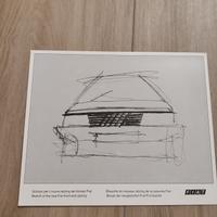 Press photo anteprima logo fiat anni ottanta