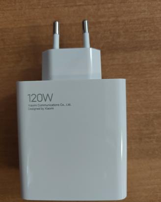 Caricabatteria XIAOMI Originale RAPIDO 120w, NUOVO