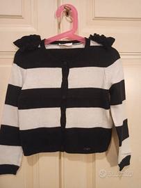 🖤🤍Cardigan Liu Jo 4 Anni - Strisce & Volants🖤🤍