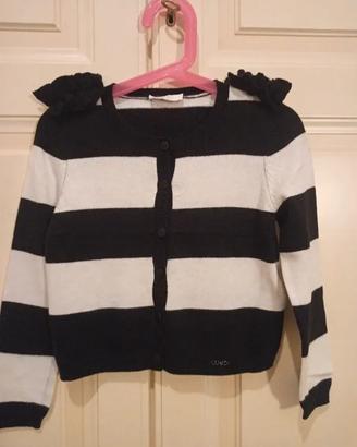 🖤🤍Cardigan Liu Jo 4 Anni - Strisce & Volants🖤🤍