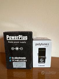 POLYTUNE 2 NOIR+ POWERPLUG PEDAL SUPPLY 9