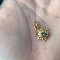 Pandora 368793C01 Charm Pendente Sole scintillante