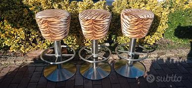 Sgabelli alti da Bar "Pedrali" anni 80