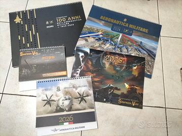 5 calendari aeronautica militare dal 2024 al 2026