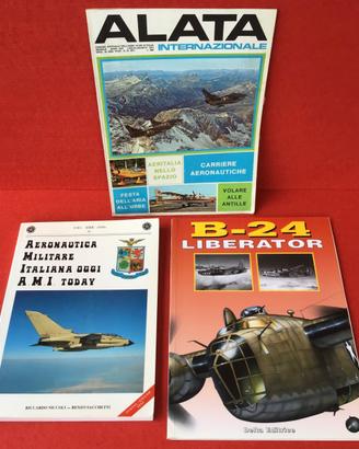 3 libri/riviste aeronautica militare leggi des.