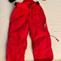 Pantaloni/salopet da sci bambina 4 anni
