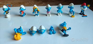 Lotto Puffi-Sorpresine Kinder Ferrero (1991) Peyo