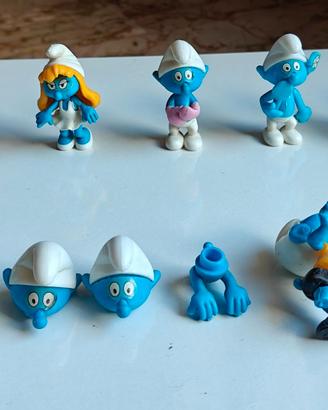Lotto Puffi-Sorpresine Kinder Ferrero (1991) Peyo