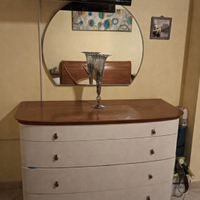 Camera matrimoniale completa in legno di ciliegio