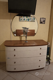 Camera matrimoniale completa in legno di ciliegio