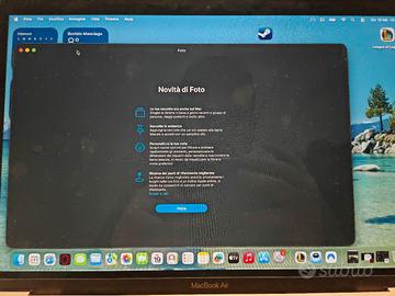 macbook air m1 8/256gb moddato