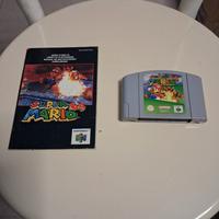Super Mario 64 cartuccia originale per N64 con lib
