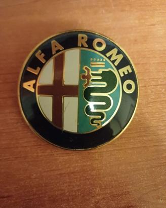 2 Fregi Stemma Compatibili Con Alfa Romeo Auto Logo 74mm Per