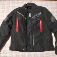 giacca da motociclista con protezioni 