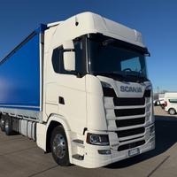 Motrice scania S500 euro 6 centinato 8,20 metri co