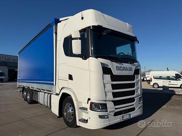 Motrice scania S500 euro 6 centinato 8,20 metri co