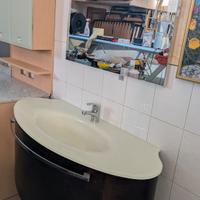 Bagno in rovere moro