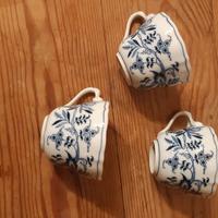 blu danube, teiera, zuccheriera, lattiera