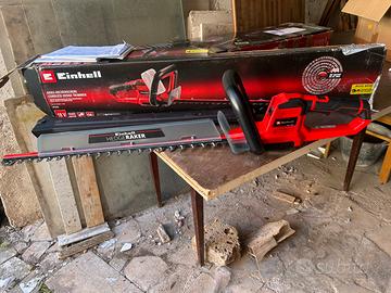 Einhell GE-CH 18/60 Li-Solo 18V Tagliasiepi Nuovo