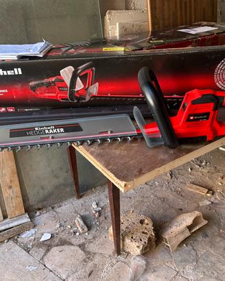 Einhell GE-CH 18/60 Li-Solo 18V Tagliasiepi Nuovo