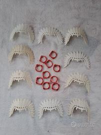 playmobil 10X copricapo capo indiano
